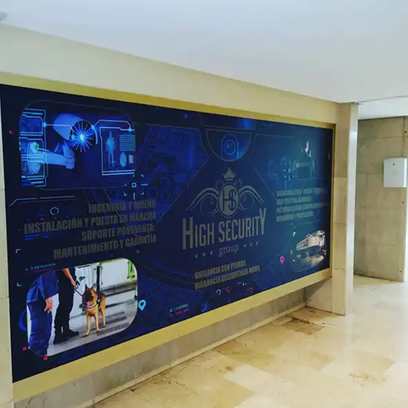Banners publicitarios — impresión e instalación