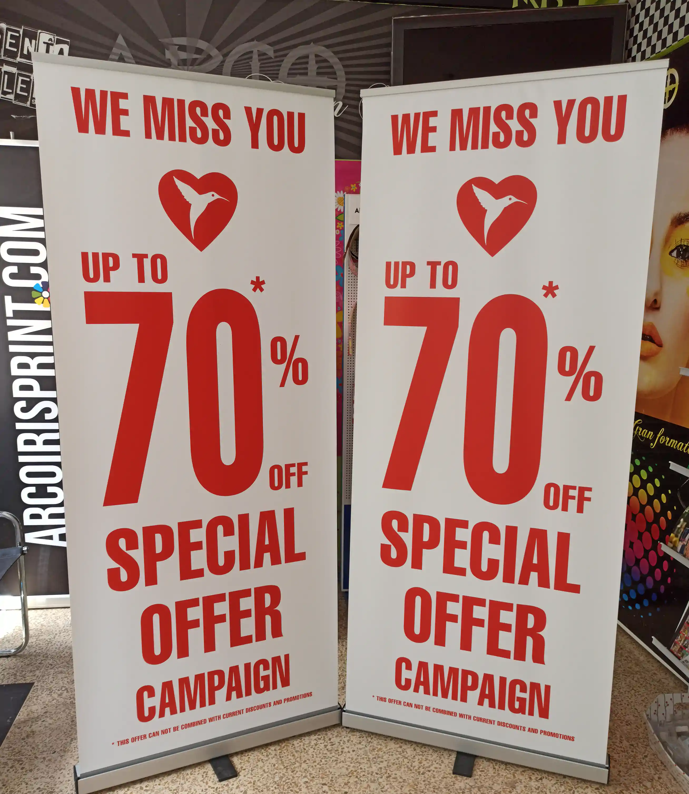 Roll-Up personalizado en Ibiza